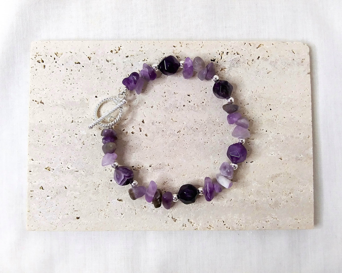 silver amethyst bracelet, amethyst silver bracelet, amethyst and silver bracelet, silver and amethyst bracelet, amethyst bracelet