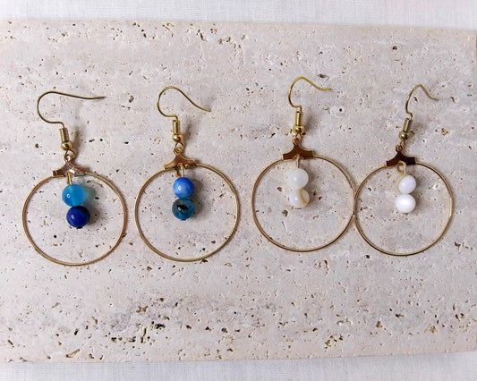gold gemstone hoop earrings, hoop gemstone earrings, gemstone hoop earrings, gemstone earrings hoop, gold gemstone earrings, beaded hoop gemstone earrings, small gemstone hoop earrings