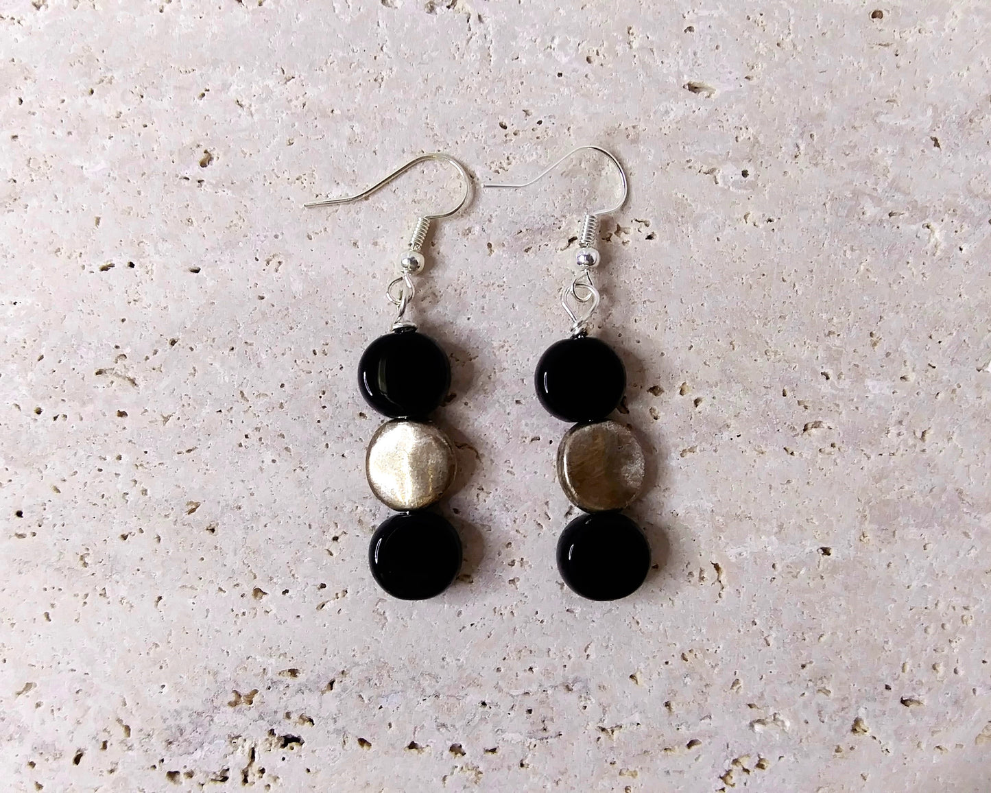 silver coins, coins silver, minimalist earrings, silver coin earrings, circle earrings, silver disc earrings