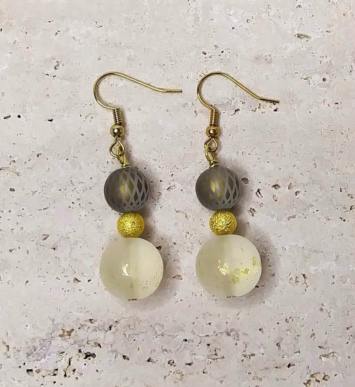 A Touch of Gold Earrings