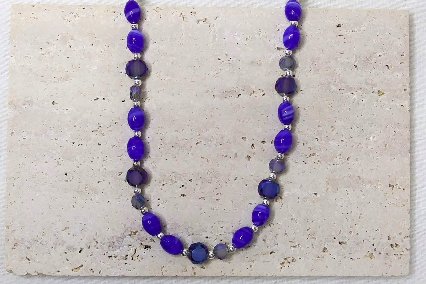 Blue Ice Necklace