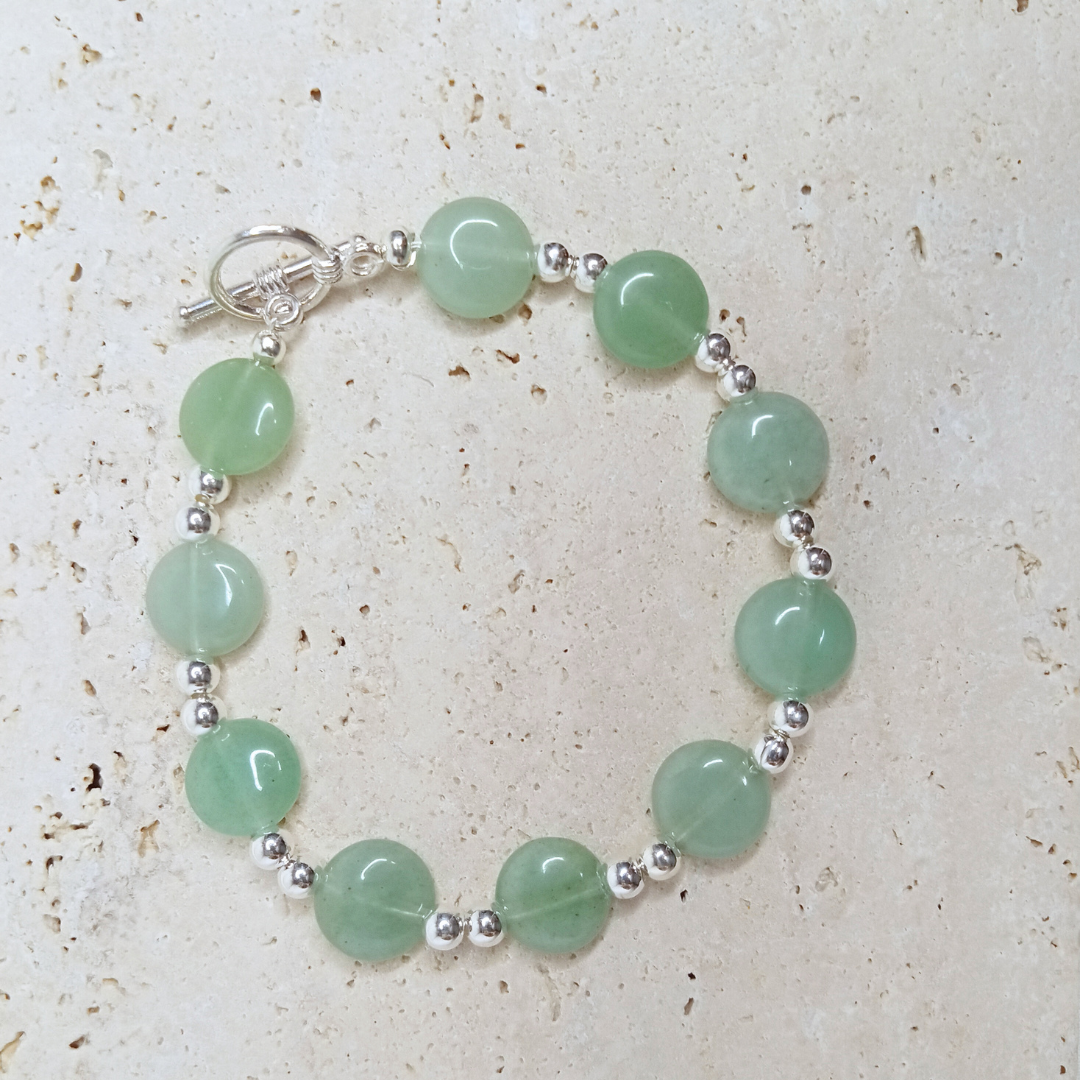 Gemstone Coins Bracelet