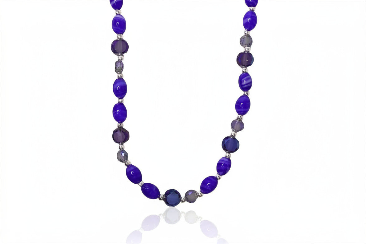 Blue Ice Necklace