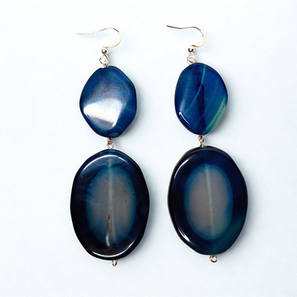 Sapphire Statement Dangles