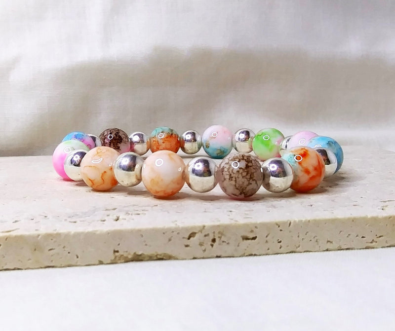 Colorful Marble Bracelet