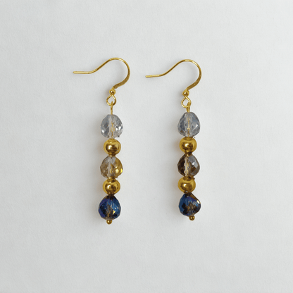 Gold Sparkle Earrings