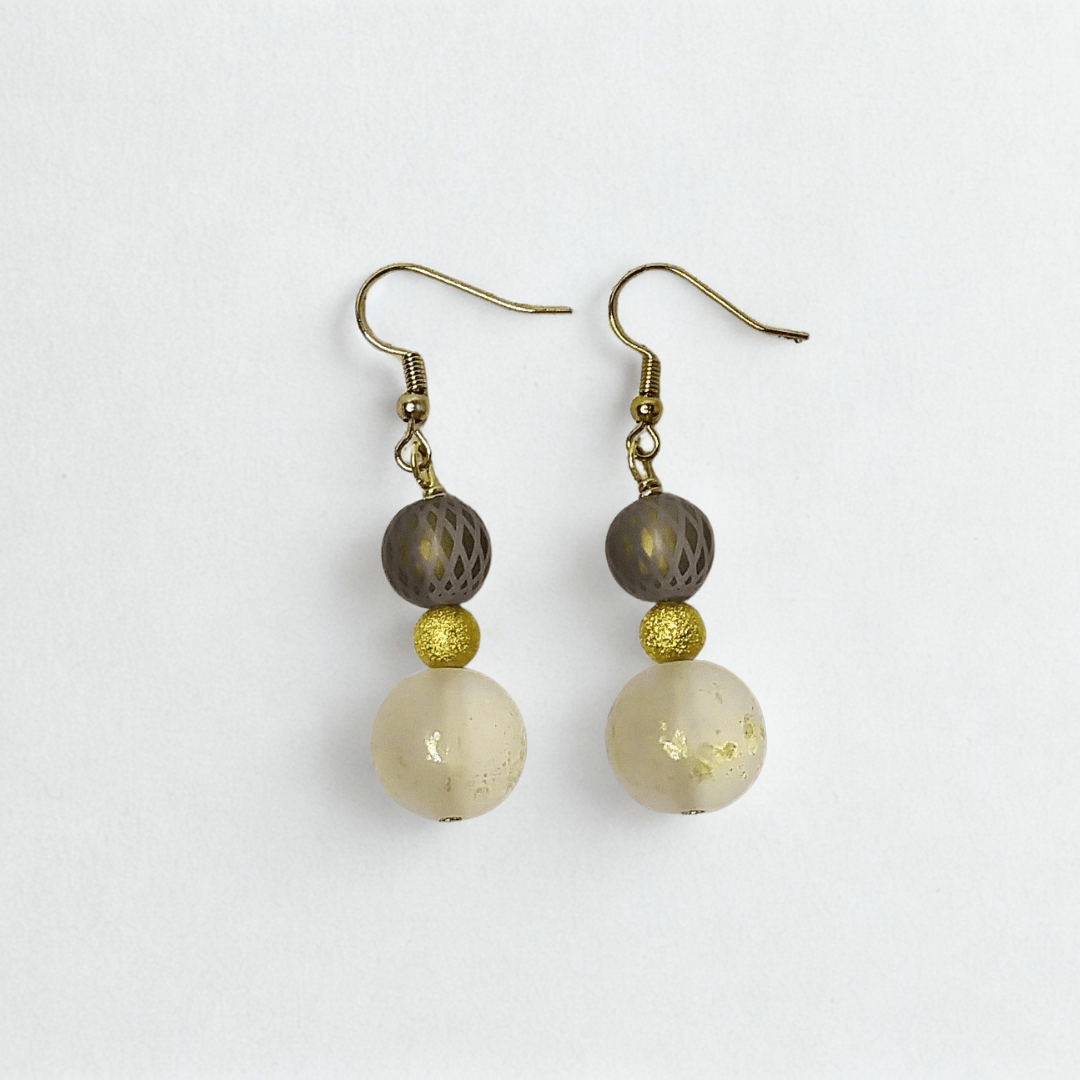 A Touch of Gold Earrings