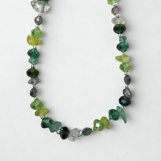 Green Sparkle Choker