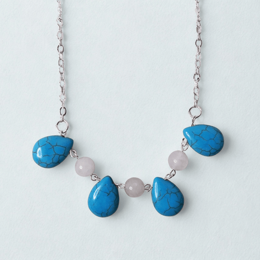 Silver Sea Necklace