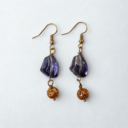 Geometric Gold Earrings