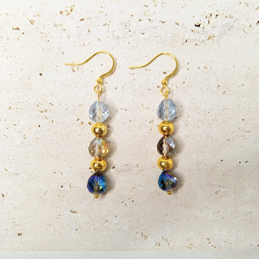 Gold Sparkle Earrings