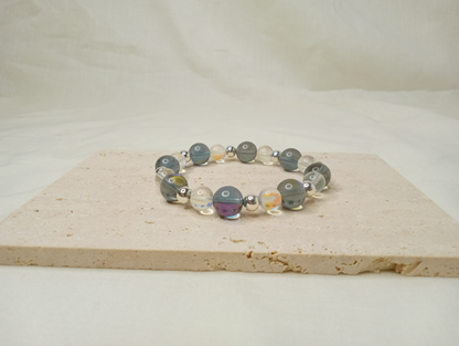 Gray Reflection Bracelet