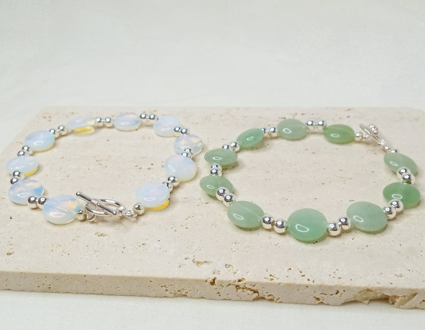 Gemstone Coins Bracelet