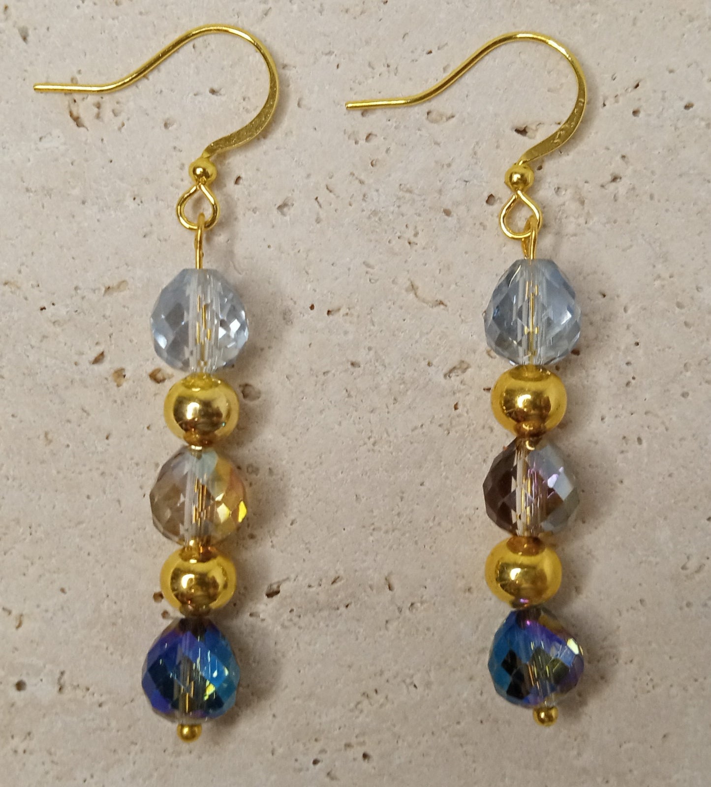 Gold Sparkle Earrings
