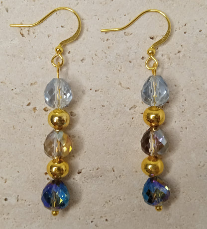 Gold Sparkle Earrings